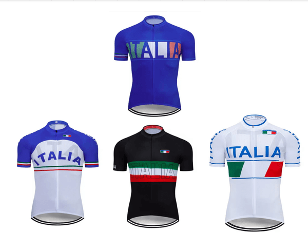 2026 New Italia Men Cycling Jersey Cycling Racing Tops Short Sleeve Cyclist Clothes Shirt Maillot Summer Bicycle Bike Wear