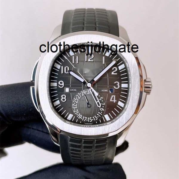 Luxury Watches 5164 Stainless Steel 40mm Diameter Dual Time Automatic Mechanical Mens Watch cjgood XAQQ