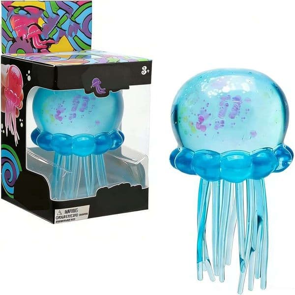 Jellyfish Squeeze Toys Drop Malt Sugar Balls Relieve Stress Sensory Toy with a Super Solid Squish for Adult Ultra Squishy and Moldable Slow Rise