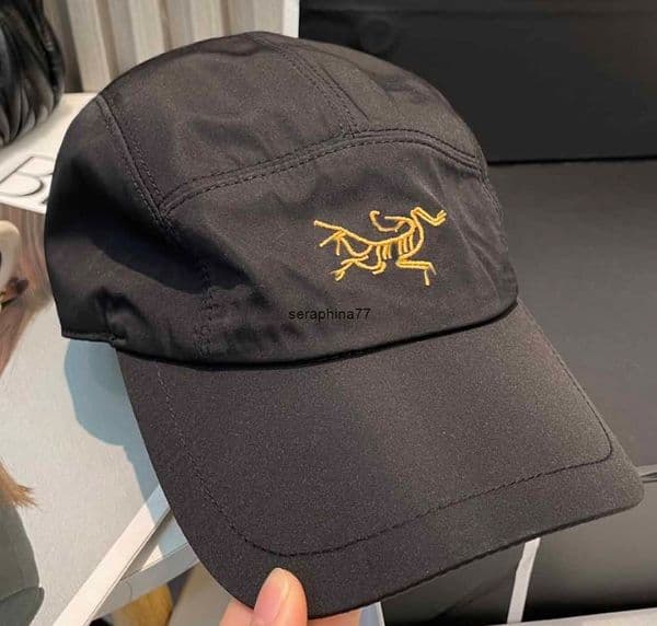 Ball Caps Mens ARC designer womens curved brim baseball mountaineering sun hat casquette luxury hiking peaked sports quick-drying ball cap