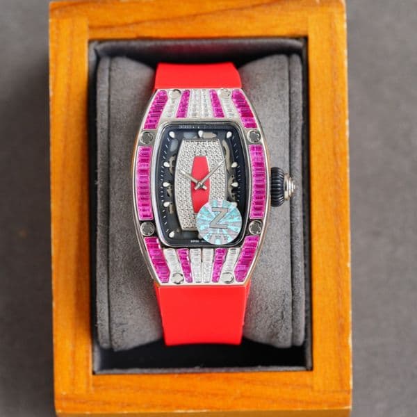 Factory 007 31mm swiss automatic mechanical movement mens watch designer watch diamond watch womens watches men reloj wristwatches 01