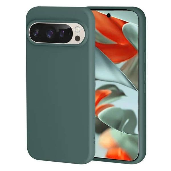 Matte Skin Feel Solid Color Phone Case For Google 10 9 8 7 6 Pro XL Liquid Silicone Cases Pixel 9A 8A 7A 6A Back Cover ddmythur