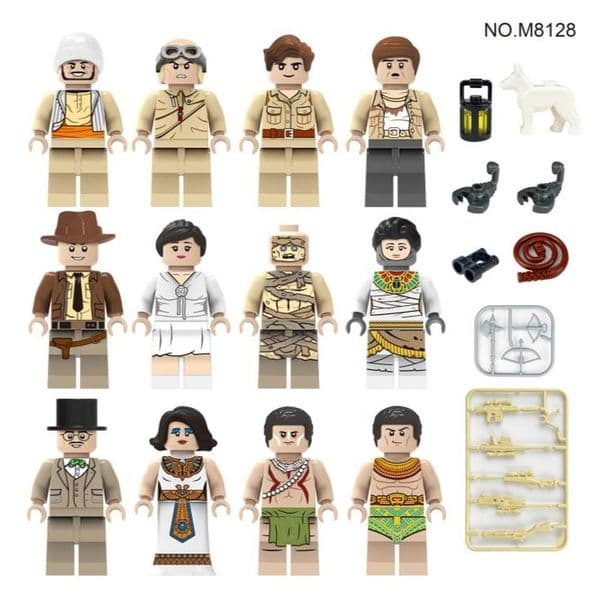 Adventure Building Block Minifigure