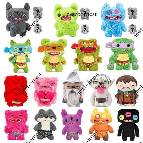 2026 New Fuggler Plush Toys Love Monsters Series Ugly Tooth Monster Stuffed Plushies Anime S Er Biohazard Soft Filling Dolls Gifts Z250619 D