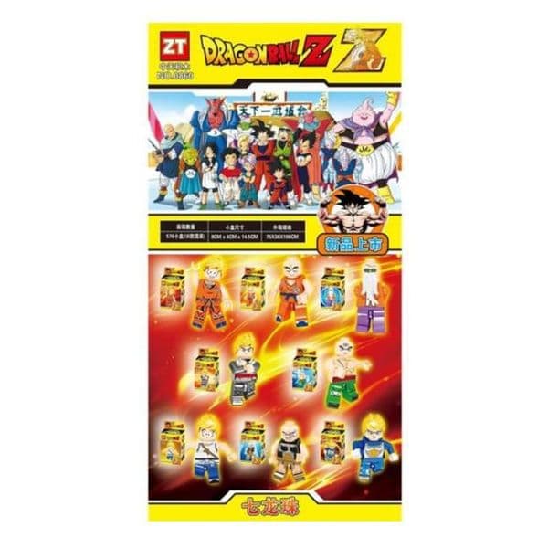 Build Your Own Dragon Ball Figurines with This Creative Building Kit