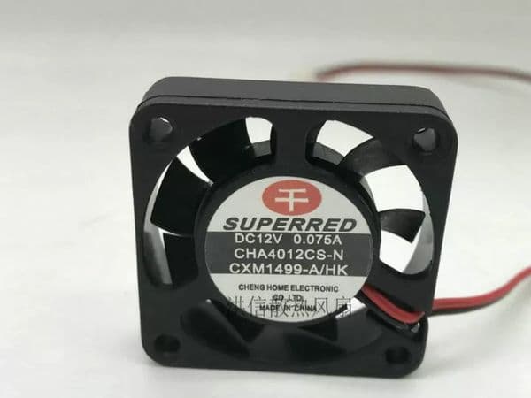 Free shipping original CHA4012CS-N 4010 12V 0.075A 4CM ultra quiet cooling fan