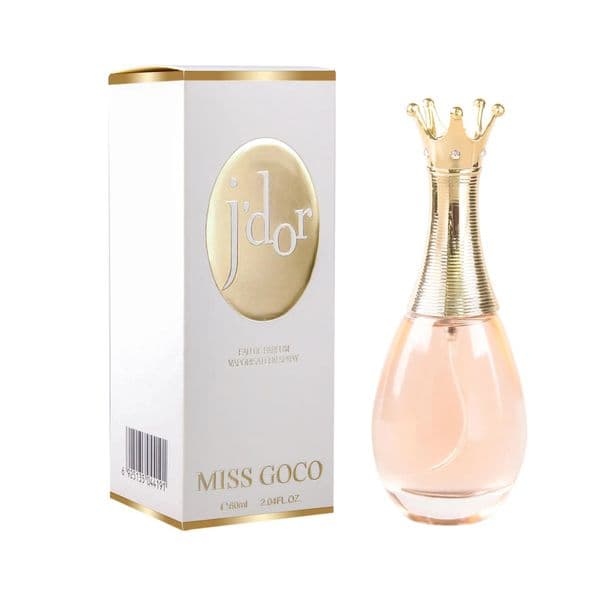 MISS GOCO Jadore Women Perfume Original Luxury Makeup Arabes Fruity Eau De Parfum Designer Fragrance for Woman Body Spray 60ml ,cologne