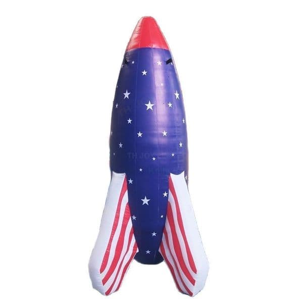 Outdoor Activities 2026 giant inflatable rocket ship air balloon for advertising