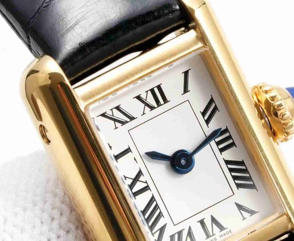 Top quality tanks watch watches super clone watch luxury watch women designer mens watch swiss quartz movement sapphire glass leather strap 22mm 25.5mm with box OAUO