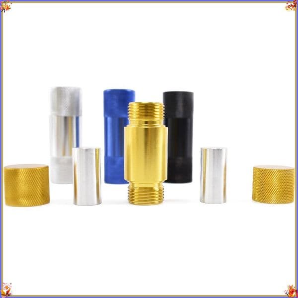 Wholesale Aluminum Pollen Press Presser Compressor Metal Smoking Accessories Tool Herb Cream Whipper Tobacco herb Grinder Dry Herbal Vaporizer