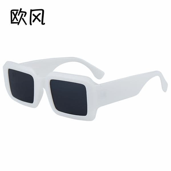 649 New Square Frame Sunglasses Women, Internet Celebrity Ins Sunglasses, Street Style Glasses, for Men