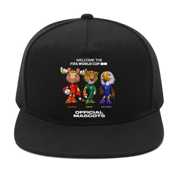 2026 World Cup Football Elements Fan Baseball Brazil Germany Black Duckbill Cap Unisex Fashion Sports Golf Leisure Hats