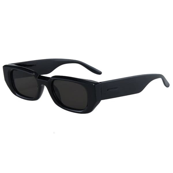 19652 2024 New Wide-Rimmed Cat-Eye Black Retro Hip-Hop Sunglasses for Men