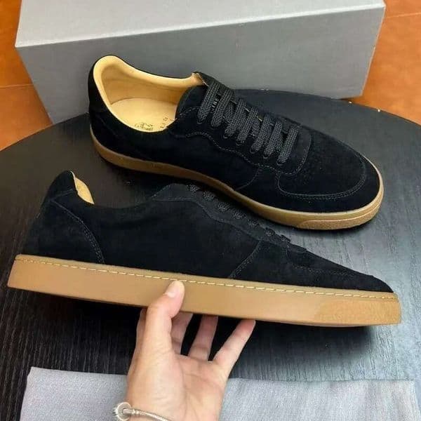 Brunello Cuccinelli Mens BC Mens womens sneakers low top Platform ShoeS Designer Casual leather Loafers youth dress shoe suede Flat walk Outdoor sport tennis shoes