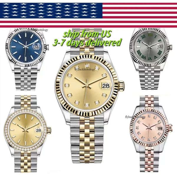 N01 High Quality Men's and Women's Watch 31mm 36mm 41mm Mechanical Designer Watch 28mm Quartz Movement 904 Steel Chain Sapphire Mirror Waterproof 1c