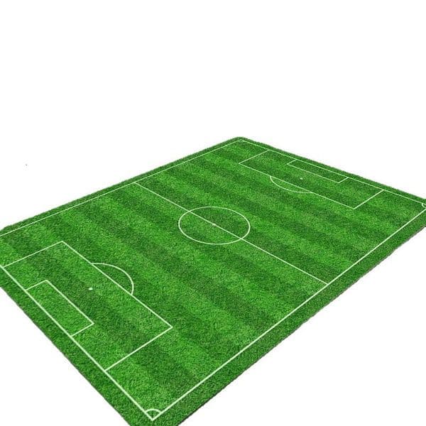 Crystal Velvet World Cup Themed Football Field Carpet for Bedroom, Living Room
