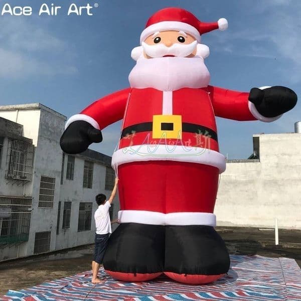 High Quality Giant Air Blower Xmas Santa /Inflatable Christmas Santa Claus For Outdoor Event Decoration