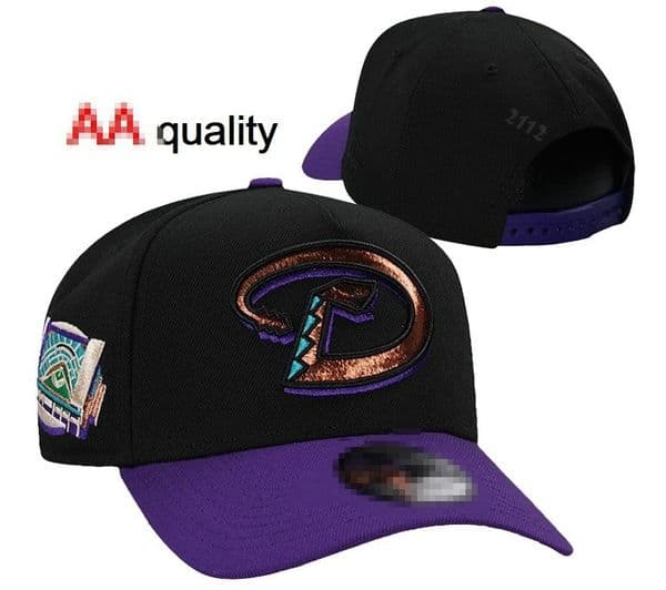 2026 Men's Classic cap Diamondbacks Flat Peak World series Snapack Strapback Heart Full Size Closed Caps Fashion Hip Hop Women Baseball Sports All Team Fitted Hats a16