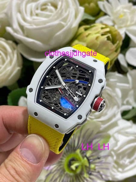 Men watch 67-02 Tourbillon 7.8mm Ultra Thin Thickness Limited Edition Carbon Fiber Lightweight Hollow Watch Handly26 Oagt
