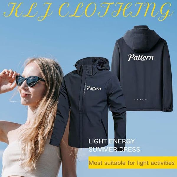 High-Quality Personalization Stylish Male Outerwear Featuring Unique Scripted Logos