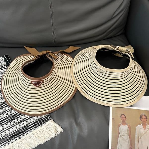 Bucket Hat Designer Empty Top Beach Hat Women Chapeau Hats Summer Spring Designers Sun Visor Straw Hat Luxury Beach Sunhat Caps Outdoor Recreation