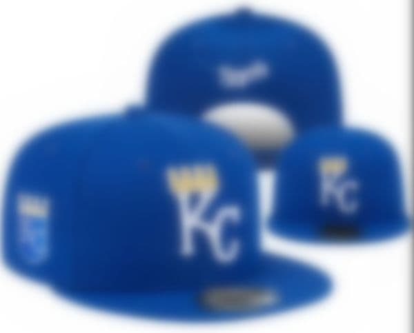 2026 Men's Classic cap Royals Flat Peak World series Snapack Strapback Heart Full Size Closed Caps Fashion Hip Hop Women Baseball Sports All Team Fitted Hats a8