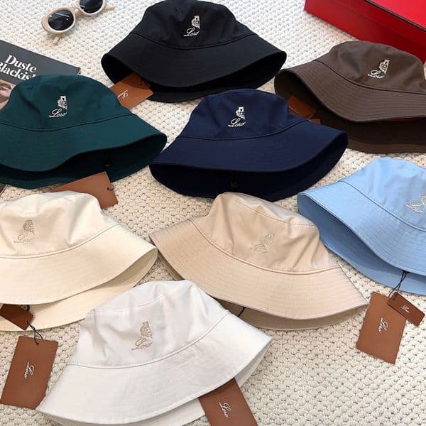 2026 New bucket hat for women designer Mens Caps Fashion Ball Cap loro cotton piana Cowboy sunmer snapback embroidery beach hats casquette luxe