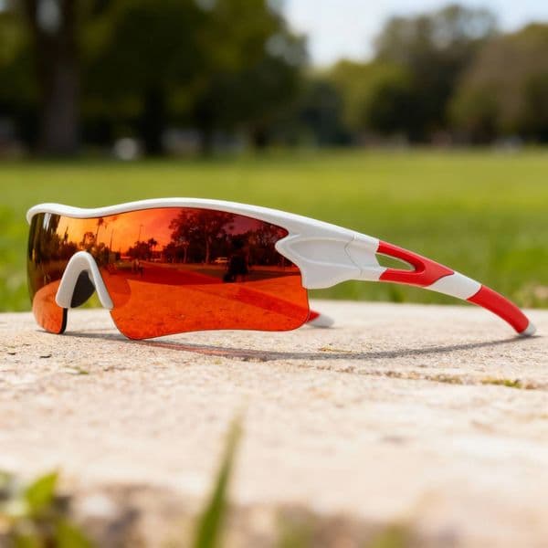 New Fashion Colorful Sports Sunglasses - One-Piece Wraparound Lens, UV400 for Running, Cycling Outdoor