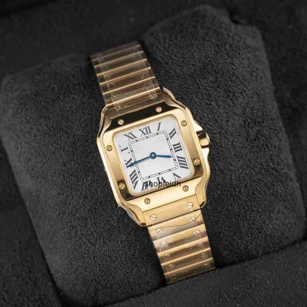 Top quality santoss watch watches super clone watch mens watch 1847MC mechanical movement sapphire glass smartlink 316L steel 39.8mm 35.1mm 27mm with box FXFD