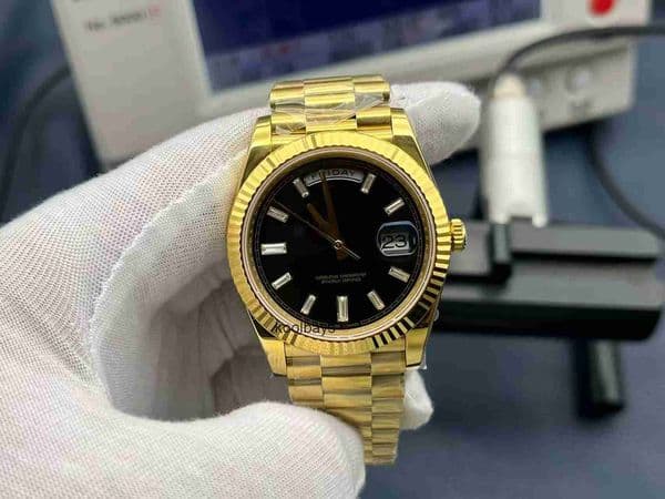 Top quality day date watch watches mens watch 3255 mechanical movement super clone watch sapphire glass 904L steel 40mm 36mm with box 9AF6