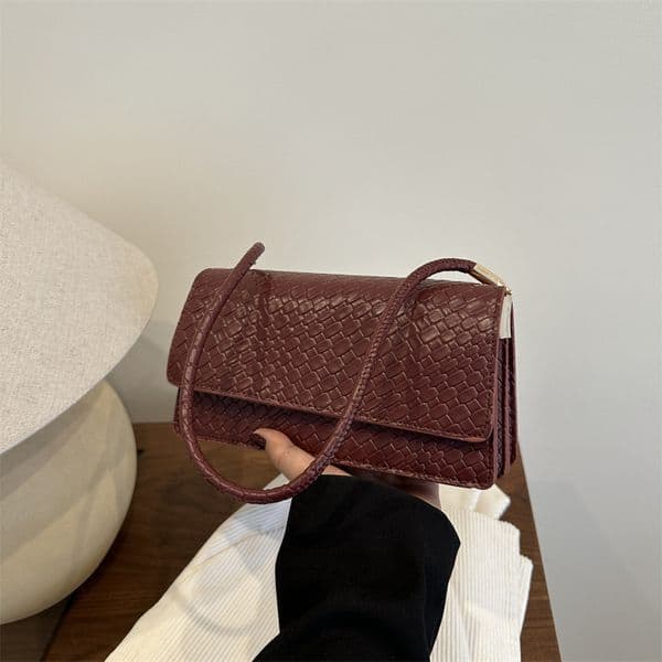 Bestseller Minimalist For Women 2025 Spring Summer New Trendy Fashion Handbag Shoulder Underarm Simple Casual Small Square Bag Ddmytues
