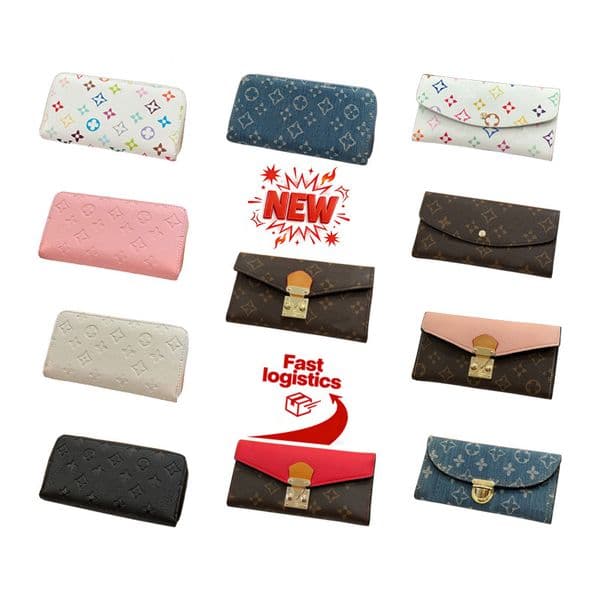 designer bag wallet Clutch Luxury women's wallet Coin bag Multiple color options Variety of styles