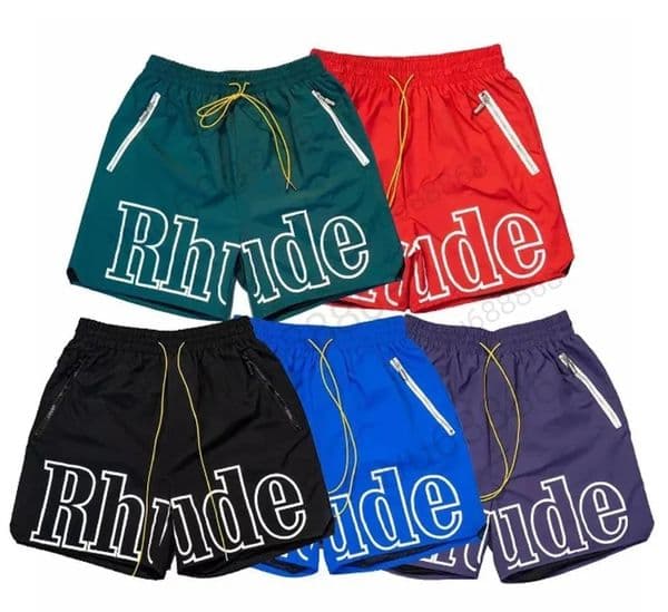 mens shorts designer shorts summer fashion beach pants men high quality street draw rope 3m letter reflective hip hop Shorts Designer swim shorts US size S-XL