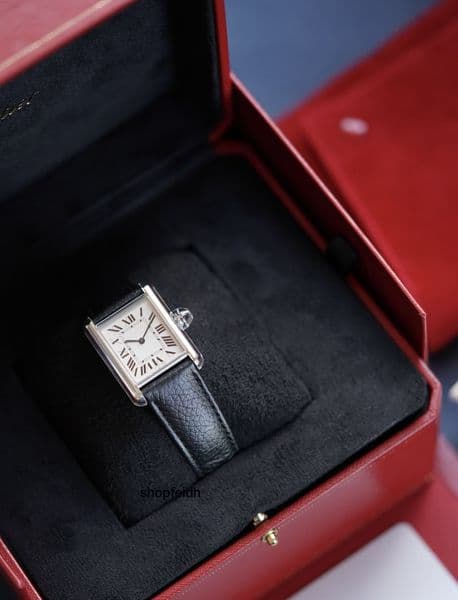 Top quality tanks watch watches watch women designer mens watch super clone watch swiss quartz movement sapphire crystal glass leather strap 22mm with box PSOP
