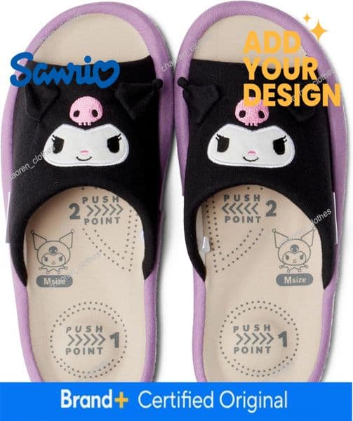 Luxury Goods Japanese Style Sanrio Relaxing Comfort Plush Home Slippers