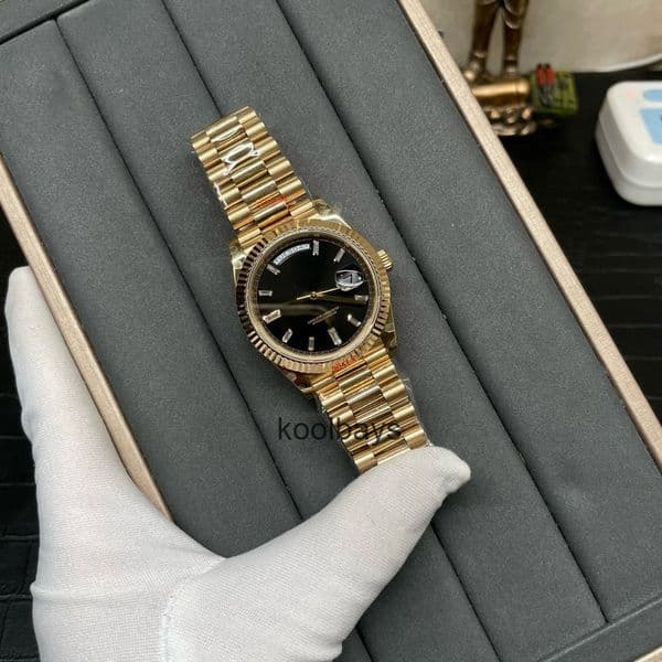 Top quality day date watch watches mens watch 3255 mechanical movement super clone watch sapphire glass 904L steel 40mm 36mm with box AYSK