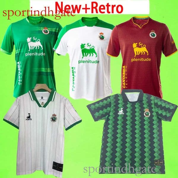 25 26 27 Racing de Santander Soccer Jerseys Mens 2025 2026 2027 Football Shirt home away third 112 year Uniform S-2XL short sleeve retro 112th top quality