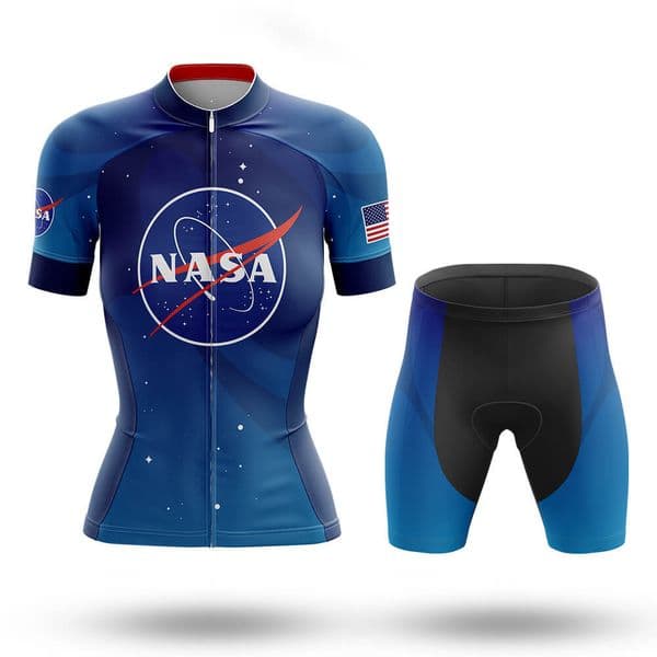 2026 Women NASA Cycling Team Jersey Bike Shorts Set Ropa Ciclismo WomenS MTB Shirt Summer Pro Bicycling Maillot Bottom Clothing