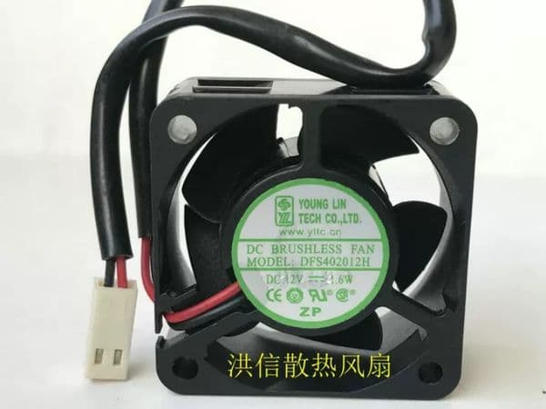 Free shipping, brand new 4020 DFS402012H 12V 1.6W 0.13A silent cooling fan