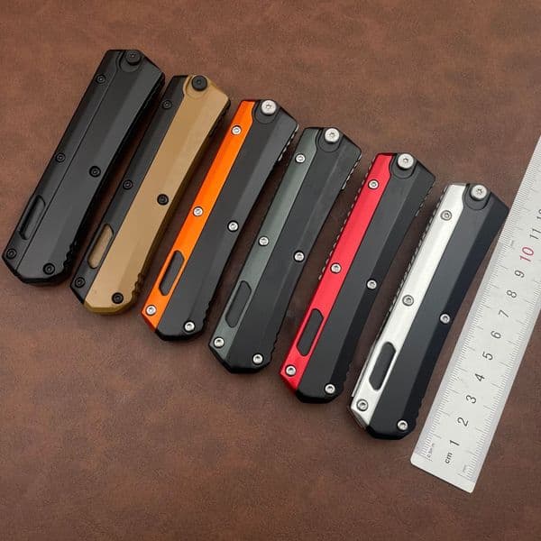Pocket Knives Knife M390 Blade Outdoor Self Defense Zinc Aluminum Handle Camping Utility Knife EDC Tools