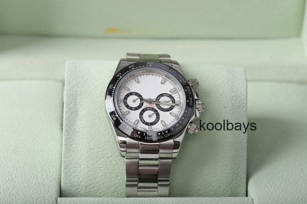 Top quality dayton watch day tona mens watch super clone watch 4131 mechanical movement sapphire crystal glass 904L steel 40mm with box 17DU