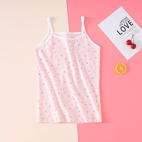 Soft & Durable Kids Camisole Made from High-Quality Cotton Fabric