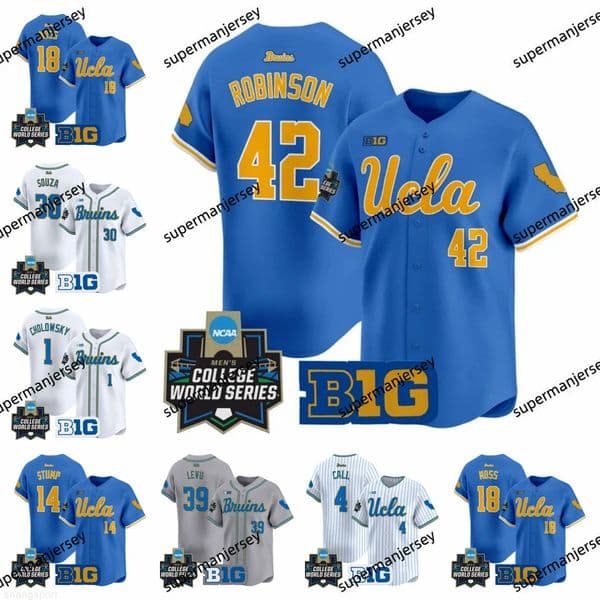 2025 World Series UCLA designer luxury Bruins baseball jersey men women youth