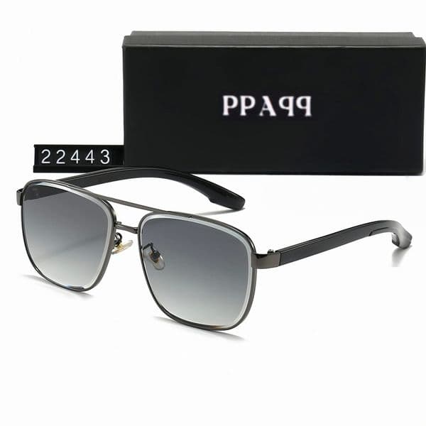 AJ 22443 Top luxury Sunglasses designer womens Mens Wearing fashion hot selling senior Eyewear For Women eyeglasses frame Vintage Metal Sun Glasses Wi C5qK