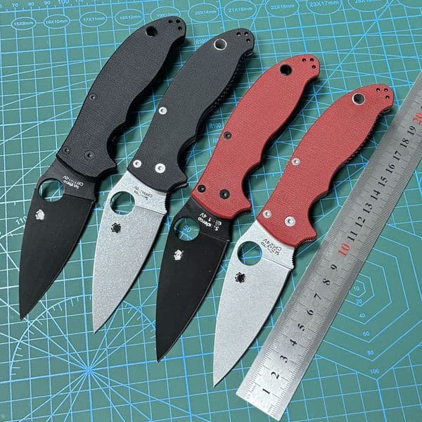 C101 outdoor folding S30V stonewashed wilderness survival sharp portable EDC pocket knife