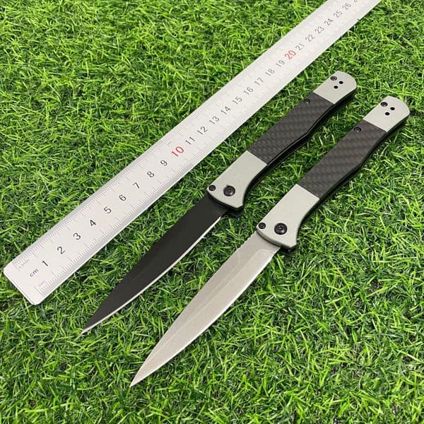 BM 4170 Foldable Knife CPM-S90V Blade T6061 Aluminum Handle Outdoor Hiking Portable Fruit Knife Multi-functional Fishing Knife