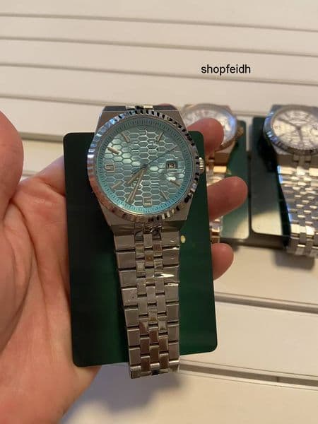Top quality land dweller watch mens watch 7135 mechanical movement super clone watches sapphire glass 904L steel 40mm 36mm with box IJO0