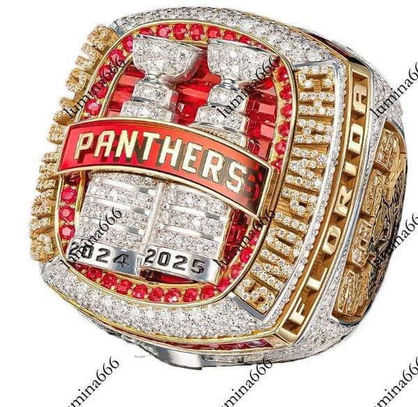 Newest 2024 2025 Stanley Cup PANTHERS Team Champions Championship Commemorative Ring Wooden Display Box Souvenir Men Fan Gift Wholesale963