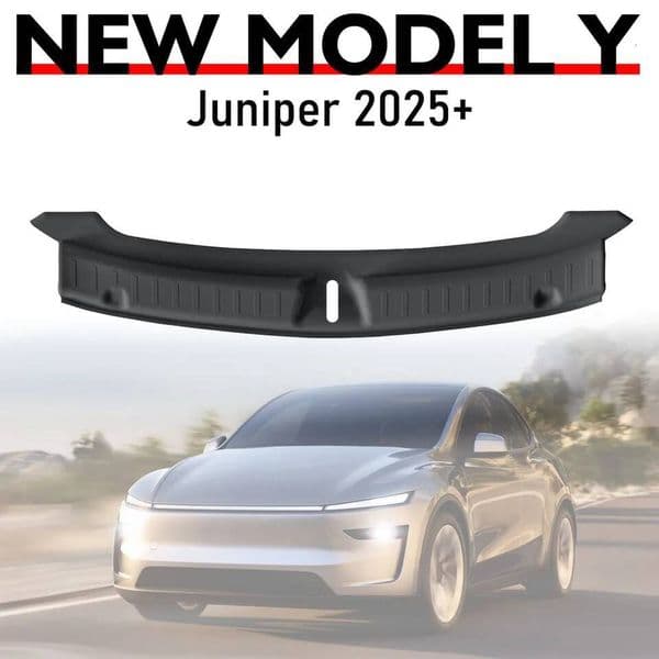 Tesmayx TPE Trunk Sill Plate Cover for Tesla New Model Y Juniper Launch 2025+ Scratch Protection Accessory