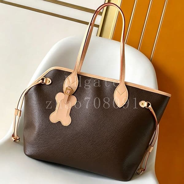Coated canvas Pet-friendly Tote bag MM 31cm Designer Shoulder Bag Luxury Handbag Diamond quality With box LN14A